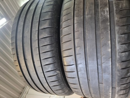 Пара шин255 40 r19 Michelin Pilot sport 4 100Y/100w4820г.6мм 95%остаток прок.,4мм 23г,75%остаток.латочка