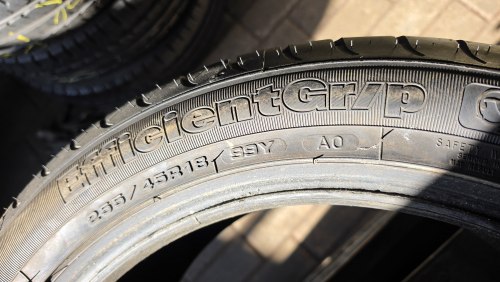 Пара шин 255 45 r18 Goodyear EfficientGrip AO 7.7mm 23г.Остаток 98%