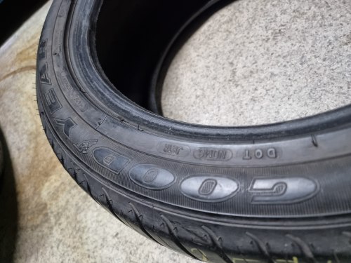 Пара шин 255 45 r18 Goodyear EfficientGrip AO 7.7mm 4415г.Остаток 98%