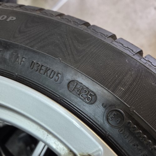Пара шин 205 55 R16 Continental Conti Winter Contact TS830p MO 25г. Остаток 8мм