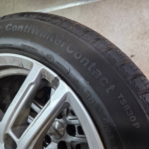 Пара шин 205 55 R16 Continental Conti Winter Contact TS830p MO 25г. Остаток 8мм
