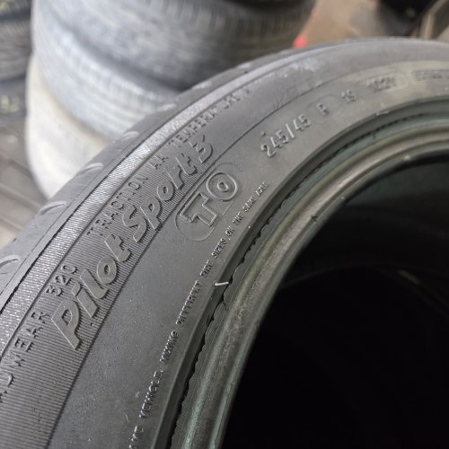 Пара шин 245 45 R19 Michelin Pilot spot 3 TO 23г остаток 6мм