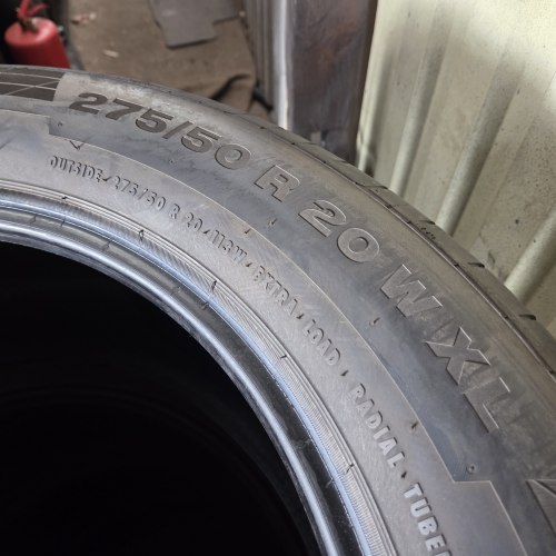 Комплект шин 275 50 R20 Continental ContiSportContact 5 MO SUV 21-23г. Остаток 4.5мм