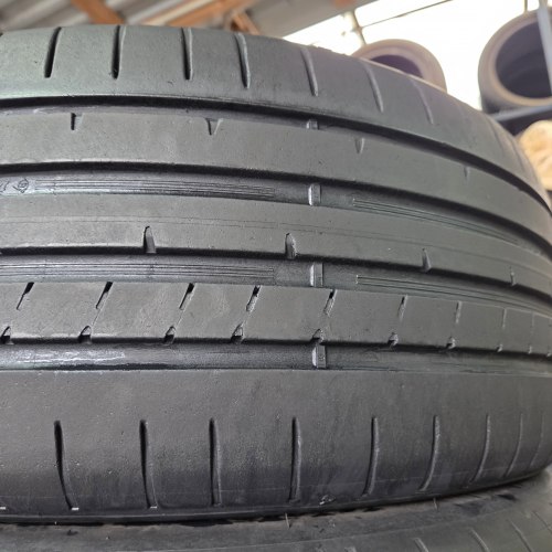 Пара шин 215 45 R17 Dunlop Sport Maxx rt2 18г. Остаток 6.5мм
