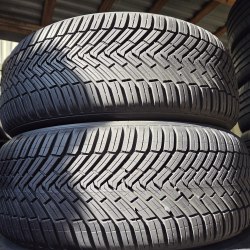 Пара шин 215 50 r19 Continental All Season Contact 24-25г. Остаток 8мм