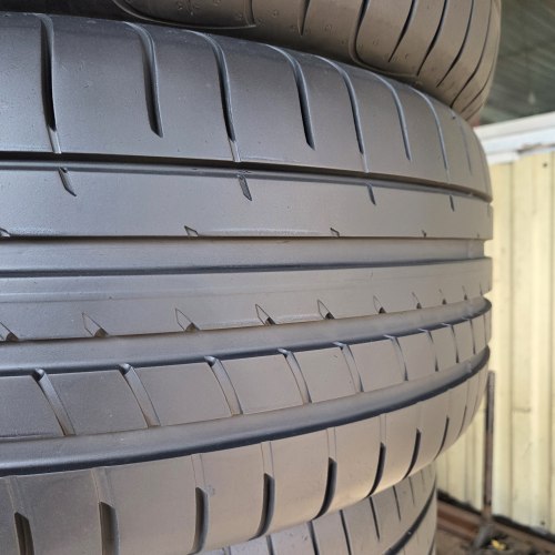 Комплект шин 255 55 r19 Good Year Eagle F1 Asymmetric 2 SUV 19г. Остаток 7.4мм 95%остаток