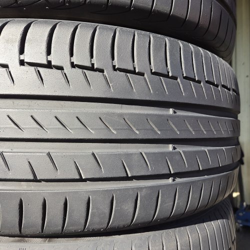 Комплект шин 235 50 r19 Continental PremiumContact 6 18,20,23,23г. Остаток 6.5-7мм
