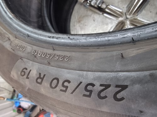 Пара шин 225 50 r19 Michelin e-Primacy s1 6.2mm 95%остаток