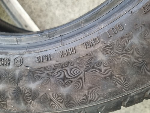 235 55 r18 Continental PremiumContact6 6.5mm 90% остаток 19г