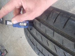 235 55 r18 Continental PremiumContact6 6.5mm 90% остаток 19г