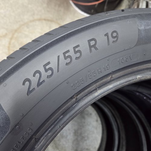 Пара шин 225 55 R19 Michelin E primacy 46н.24г. Остаток 6.7мм