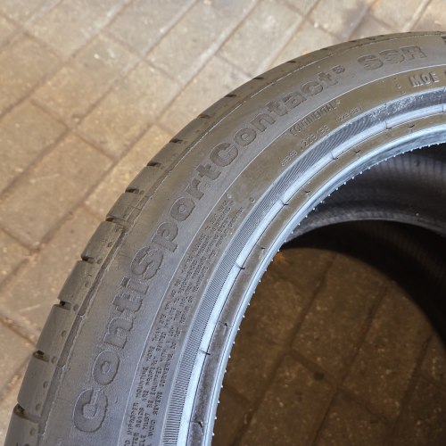 Пара шин 235 45 R19 Continental ContiSportContact 5 SSR SUV MOE 18-19г.. Остаток 6.9мм
