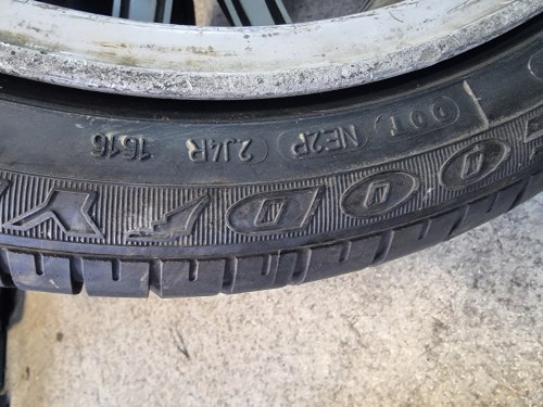 Пара шин 245 40 r18 Goodyear Eagle nct5 rsc 7mm+-16gсост новой