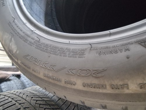 Комплект шин 205 55 r17 Michelin Primacy 3 MO 18g. 5.3mm 85%остаток