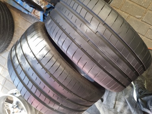 Пара шин 275 40 r18 Goodyear Eagle F1 assimetric 3 ☆ 5.2mm 85%остаток