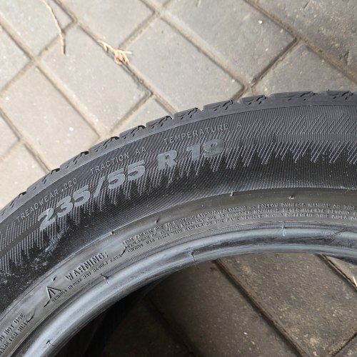 Комплект шин 235 55 R19 Michelin Latitude sport 3 (MO)19г. Остаток.5-5mm