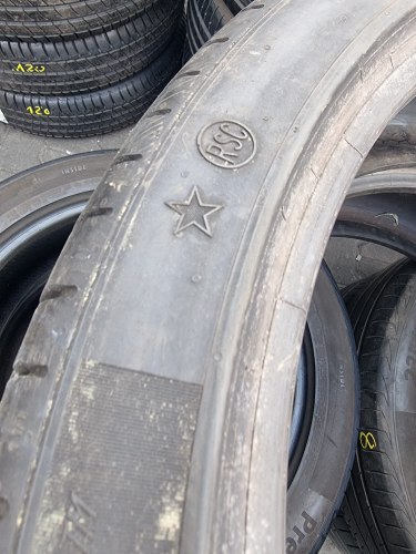 Пара шин 245 40 R21 Pirelli P zero pz4 ☆ RSC 18г остаток 85%
