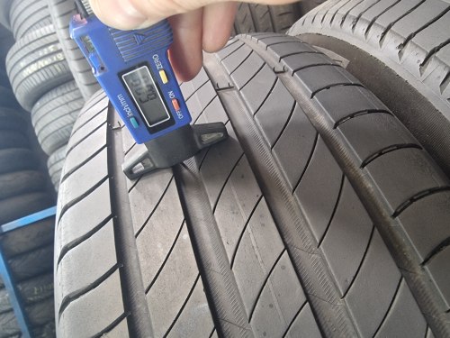 Комплект шин 225 55 R18 Michelin Primacy 4 s1 20-21г. Остаток 95% 6мм