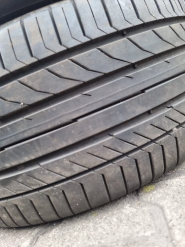 Пара шин 255 45 R18 Continental ContiSportContact 5 SSR RSC ☆ б.г. Остаток 95%
