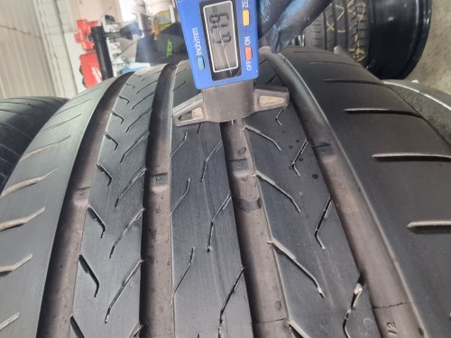 Пара шин 255 50 r19 Continental ECOcontact 6Q MO 24-25g.99%остаток 6.7мм