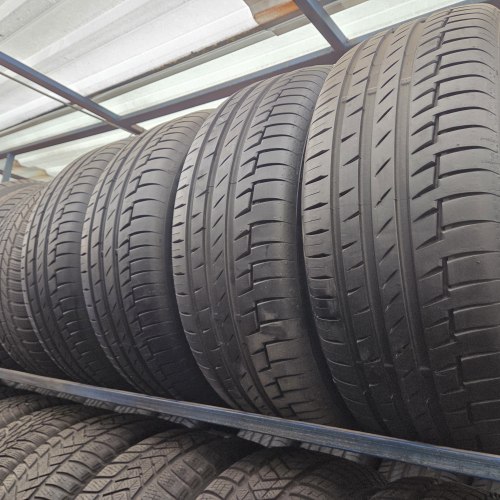 Комплект шин 225 55 r17 Continental PremiumContact 6 ssr run flat 21-22г. Остаток 99%