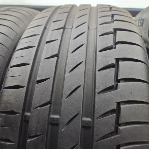 Комплект шин 225 55 r17 Continental PremiumContact 6 ssr run flat 21-22г. Остаток 99%