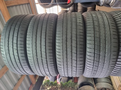 Комплект шин 245 45 R19 Pirelli Pzero ☆ мягкая, 20г.4-4.4mm 75%остаток