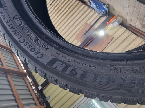 Пара шин 225 50 r18 Michelin CrossClimate suv 99w. 20-19g.6-6.5мм 90%остаток.лат.