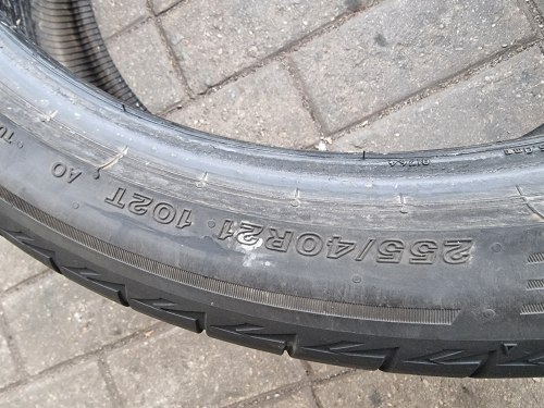 255 40 r21 Bridgestone Turanza eco AO 6mm 99%остаток