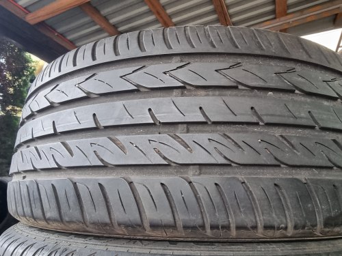 Пара шин 225 50 r17 Gislaved Ultro speed 2 19г. Остаток 6.2мм 90%