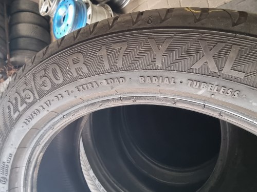 Пара шин 225 50 r17 Gislaved Ultro speed 2 19г. Остаток 6.2мм 90%