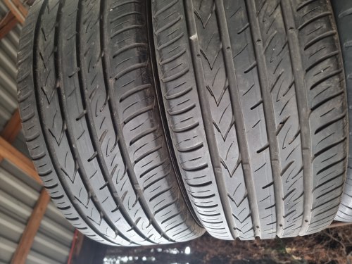 Пара шин 225 50 r17 Gislaved Ultro speed 2 19г. Остаток 6.2мм 90%