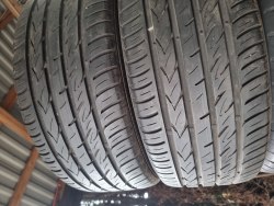 Пара шин 225 50 r17 Gislaved Ultro speed 2 19г. Остаток 6.2мм 90%