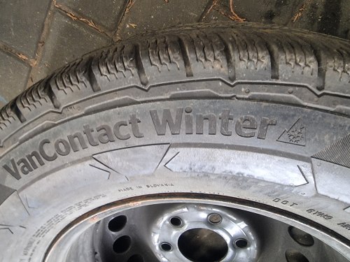 225 75 r16c Continental VanContact Winter 1920g. 121/120r 6.7mm 90%остаток