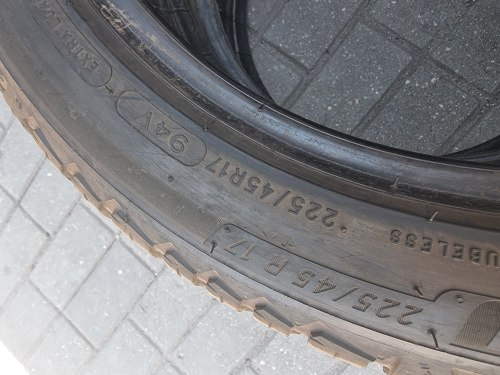 Пара шин 225 45 r17 Michelin CrossClimate 2 extra load всесезонка 24-25год