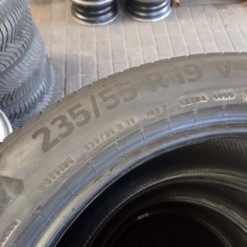 Пара шин 235 55 R19 Continental PremiumContact 6 XL 21г. Остаток 6мм