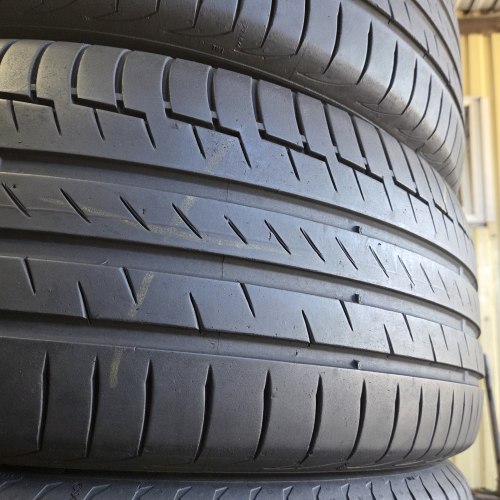 Пара шин 235 55 R19 Continental PremiumContact 6 XL 21г. Остаток 6мм