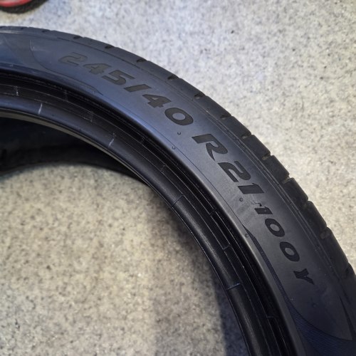 245 40 r21 Pirelli Pzero pz4 ☆ RSC 6.4mm 18г. Косметика