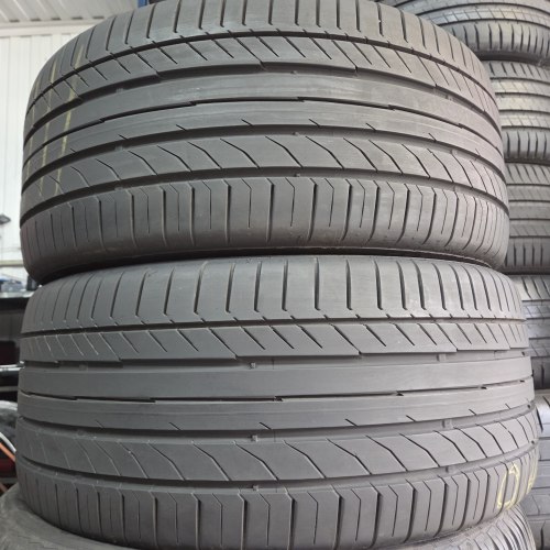 Пара шин 255 45 R18 Continental ContiSportContact 5 SSR RSC ☆ Остаток 6.8мм