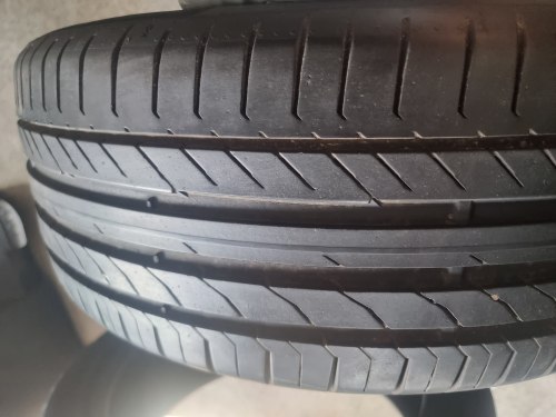 Комплект шин 225 45 R19 Continental ContiSportContact 5 17/18/б.г. Остаток 6мм 90%остаток