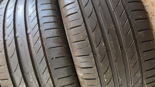 Комплект шин 225 45 R19 Continental ContiSportContact 5 Остаток 6мм 90%остаток 24r