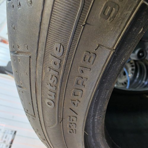 Пара шин 235 40 r18 Fulda Sport control 2 остаток 6.7мм