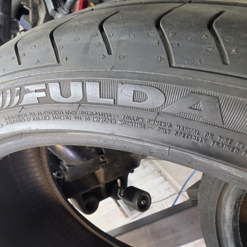 Пара шин 235 40 r18 Fulda Sport control 2 остаток 6.7мм