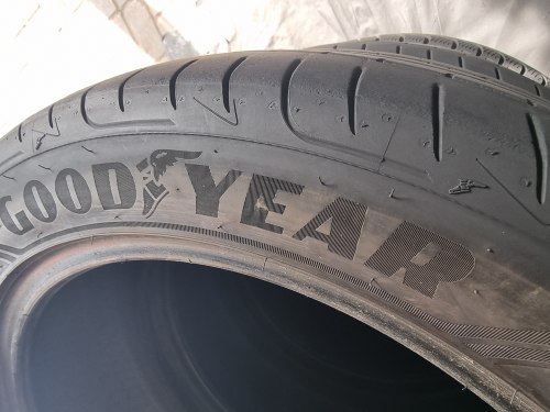 Пара шин 255 45 r20 Goodyear Eagle F1 Asymmetric3 5.5mm 22г. 85%остаток микр.
