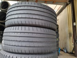 Пара шин 255 45 r20 Goodyear Eagle F1 Asymmetric3 5.5mm 22г. 85%остаток микр.