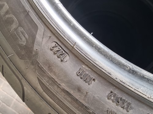 Пара шин 255 45 r20 Goodyear Eagle F1 Asymmetric3 5.5mm 22г. 85%остаток микр.