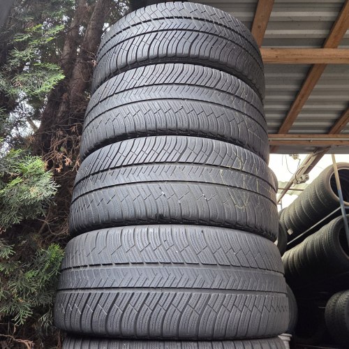 Комплект шин 255 45 R19 Michelin Pilot Alpin pa4 N1 20г. остаток 5-5.7мм
