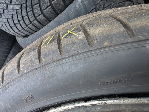 275 35 r22 Pirelli Pzero pz4 (B) 6.5mm 90%остаток 11.25г
