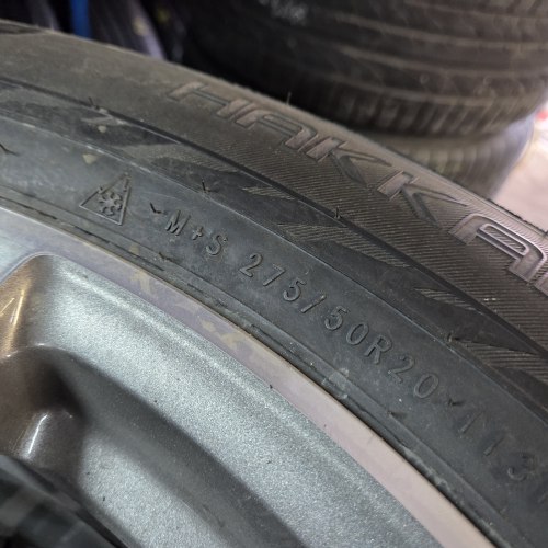 Комплект шин 275 50 R20 Nokian Hakkapeliitta 9 SUV 21г.99.9%остаток