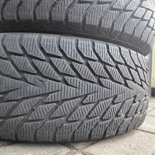 Пара шин 205 55 R16 Cordiant Winter drive 2 25г остаток 6мм